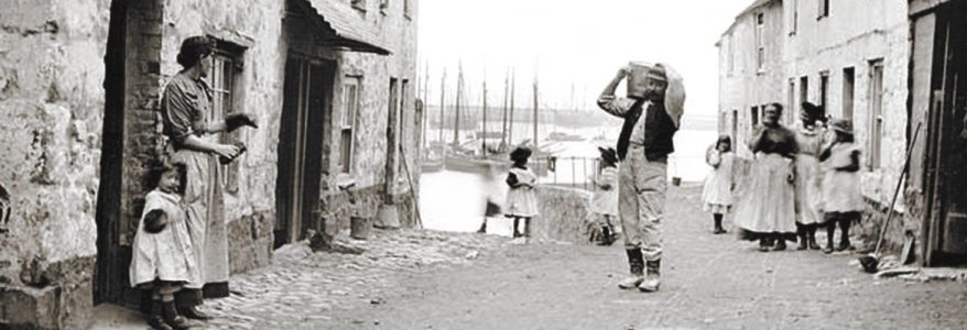 Historic photo of Gwavas Quay, Newlyn (from Billy Stevenson Collection)